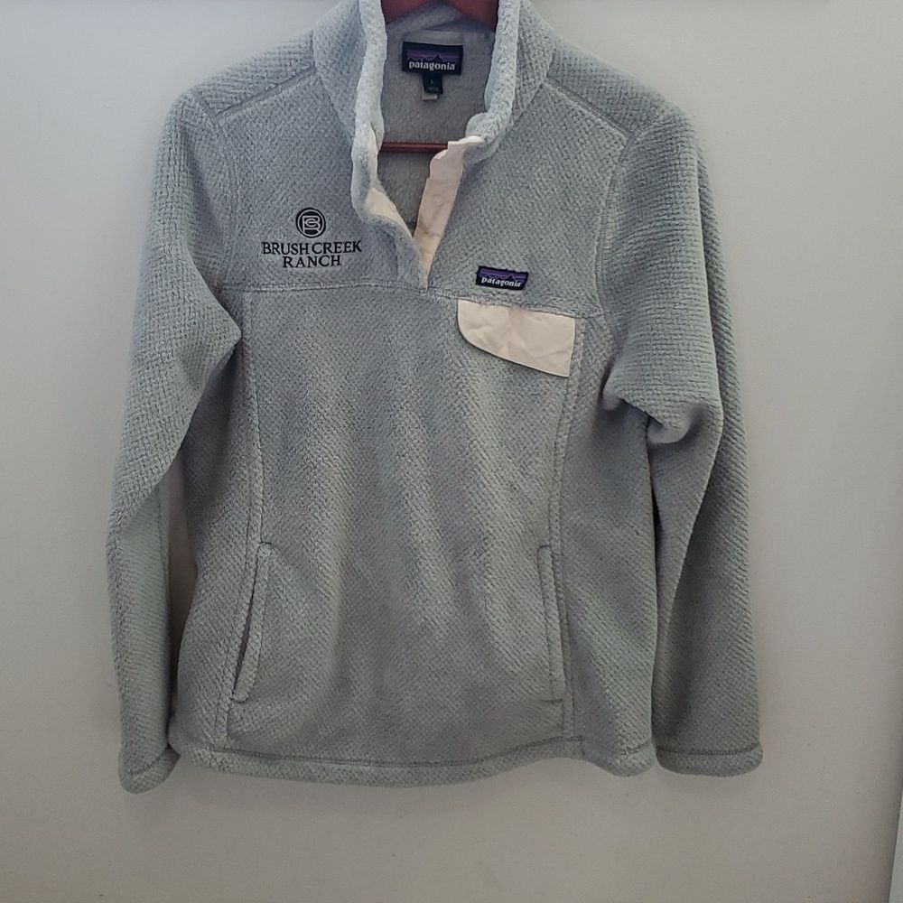 Patagonia Women's Re-Tool Snap-T® Fleece Pullover Size Large has Company Logo